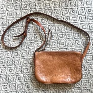 Madewell Simple Leather Crossbody Bag